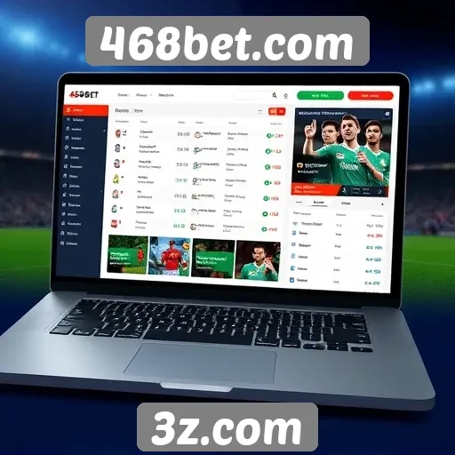 Avaliação da interface do usuário do site 468bet.com